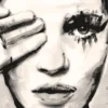 Poster Where is She 30 x 40 cm