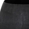 Pot deco mat zwart M