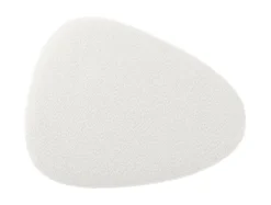 Pouf Ada organic large bouclé off white