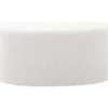 Pouf Ada wave bouclé off white