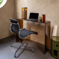 Pre-order Console Lilla amber glass