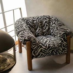 Pre-order Fauteuil James zebra