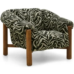 Pre-order Fauteuil James zebra