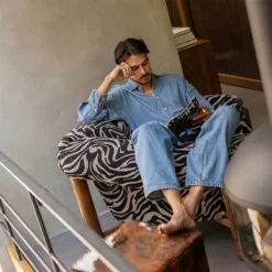 Pre-order Fauteuil James zebra