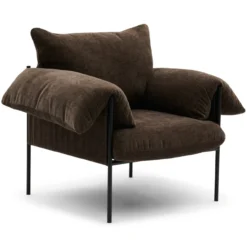 Pre-order Fauteuil Maxwell chocolate brown