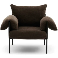 Pre-order Fauteuil Maxwell chocolate brown