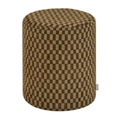 Pre-order Poef Iggy block dark brown