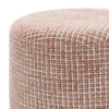Pre-order Poef Sabe funky brick coral 46x48 cm