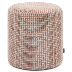 Pre-order Poef Sabe funky brick coral 46x48 cm