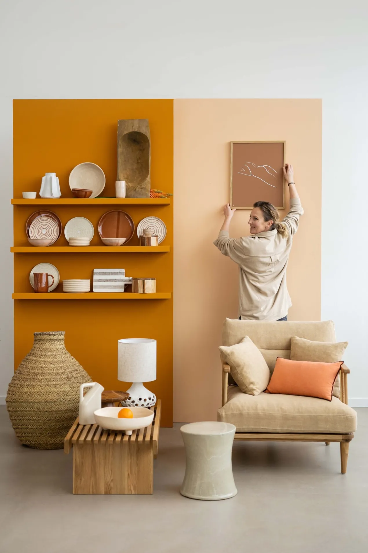 Pre-order Salontafel Philipa walnoot