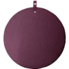 Prikbord memo bouclé Ø60 cm aubergine