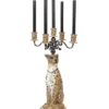 Proudly crowned panther candle holder spotted