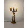 Proudly crowned panther vloer lamp spotted