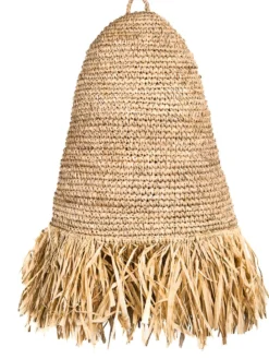 Raffia hanglamp Lefkadia