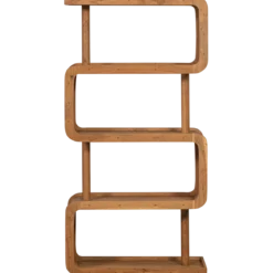 Rattle open kast hout naturel