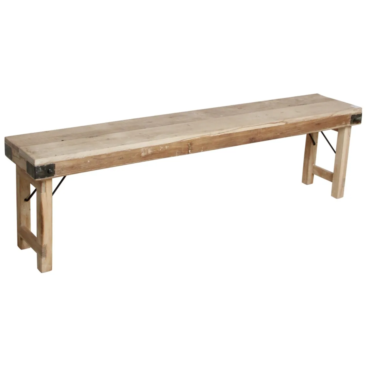 Raw Materials Amsterdam bankje Limewash - inklapbaar BEOW40A - 160cm