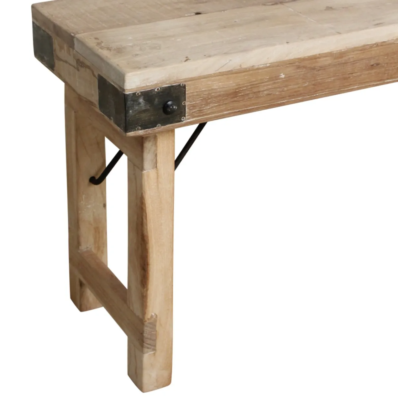 Raw Materials Amsterdam bankje Limewash - inklapbaar BEOW40A - 160cm