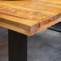 Rechthoekige eettafel Maas Maat 300 Matrixpoot