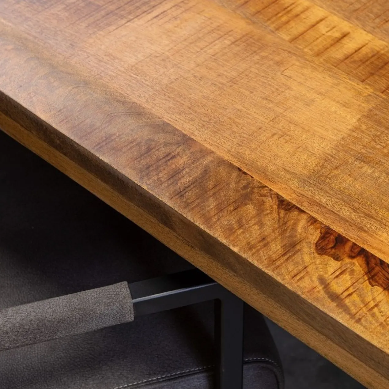 Rechthoekige eettafel Maas Maat 300 Matrixpoot