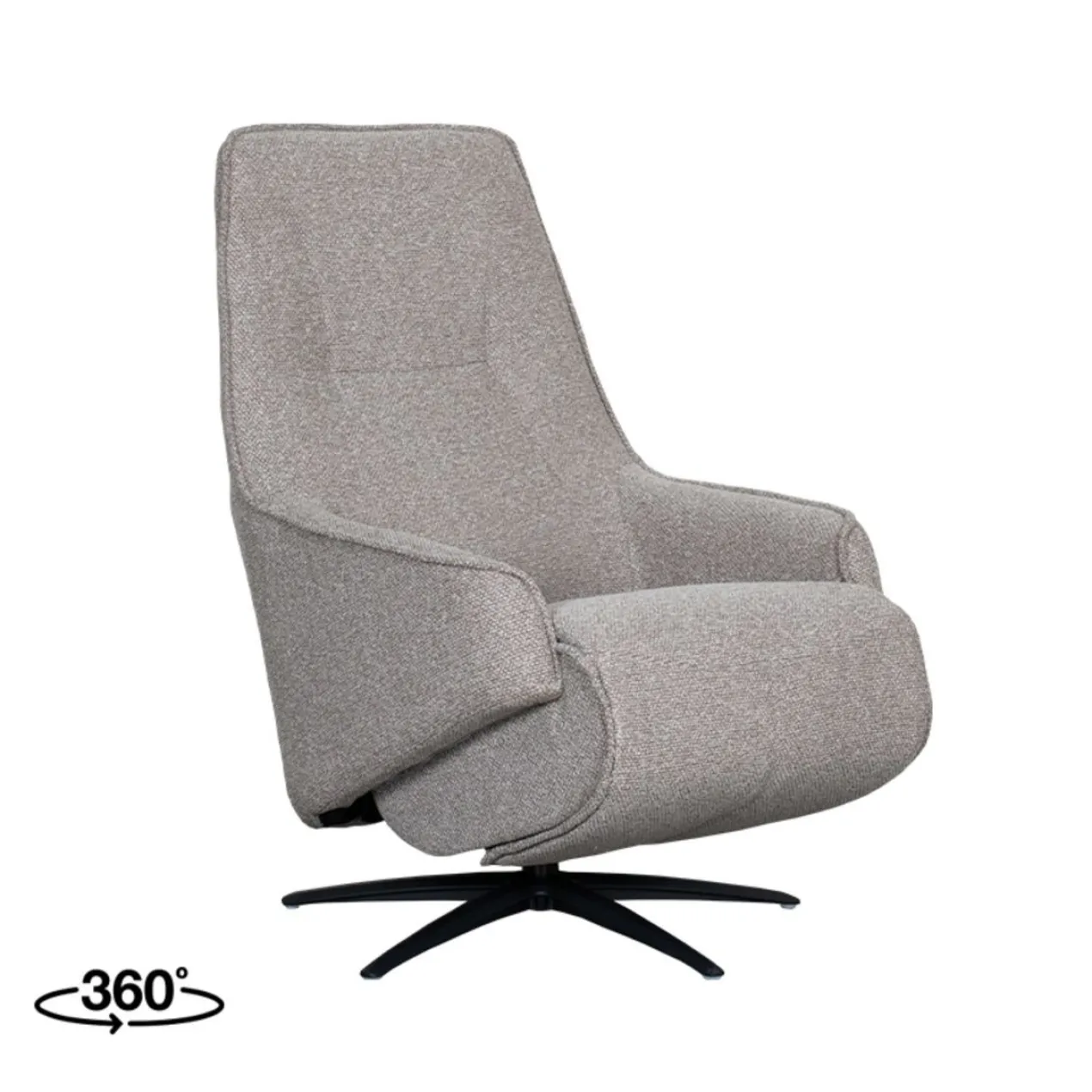 Relaxfauteuil Electrisch Odin-2 motorig Relaxfauteuil Electrisch Odin-truffelgrijs