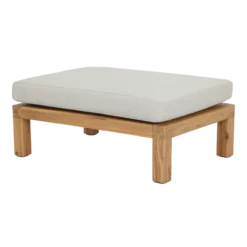 Relax tuin hocker/bijzettafel acaciahout naturel/zand [fsc]