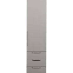 Rens 1-deurs legkast greep lang noten/pebble grey [fsc]