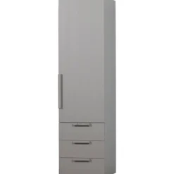 Rens 1-deurs legkast greep lang noten/pebble grey [fsc]