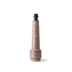 Retro Stoneware Lamp Base Brown