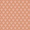 Retro vliesbehang met schubbenpatroon in warme kleuren – oranje, rood, roze #1
