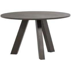 Rhonda eettafel o129 cm eiken middenbruin [fsc]