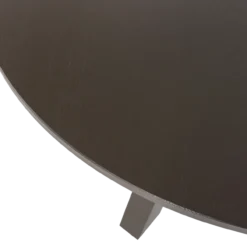 Rhonda eettafel o129 cm eiken middenbruin [fsc]