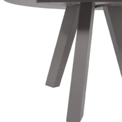 Rhonda eettafel o129 cm eiken warmgrijs [fsc]