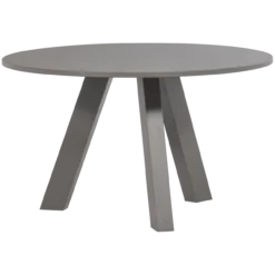 Rhonda eettafel o129 cm eiken warmgrijs [fsc]