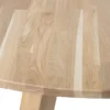 Rhonda xl eettafel o150 cm eiken naturel [fsc]