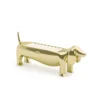 Ringhouder Dachsie Teckel messing