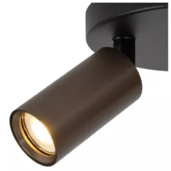 RITMO PLAFONDSPOT Ø 15CM 2-LICHTS KOFFIE