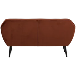 Rocco bank 150 cm velvet roestbruin [fsc]