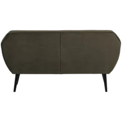 Rocco bank 150 cm velvet warmgroen [fsc]