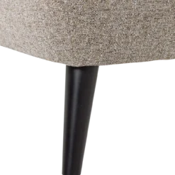 Rocco fauteuil geweven stof bruin melange [fsc]