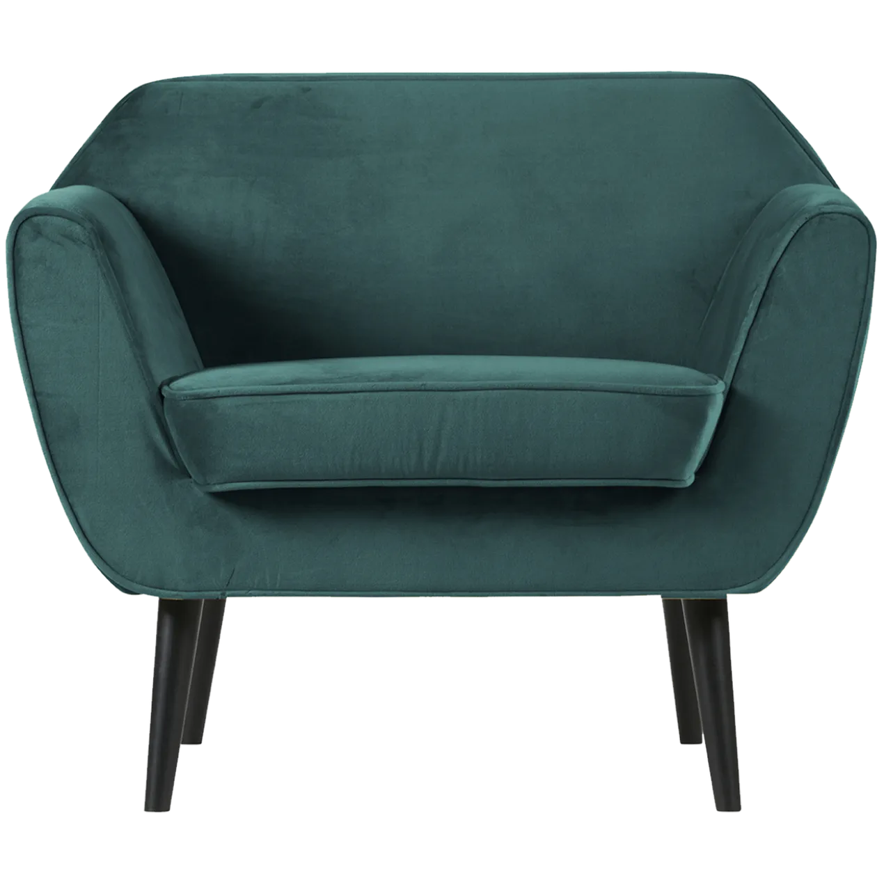 Rocco fauteuil velvet groenblauw