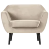 Rocco fauteuil velvet off white [fsc]