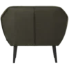 Rocco fauteuil velvet warmgroen