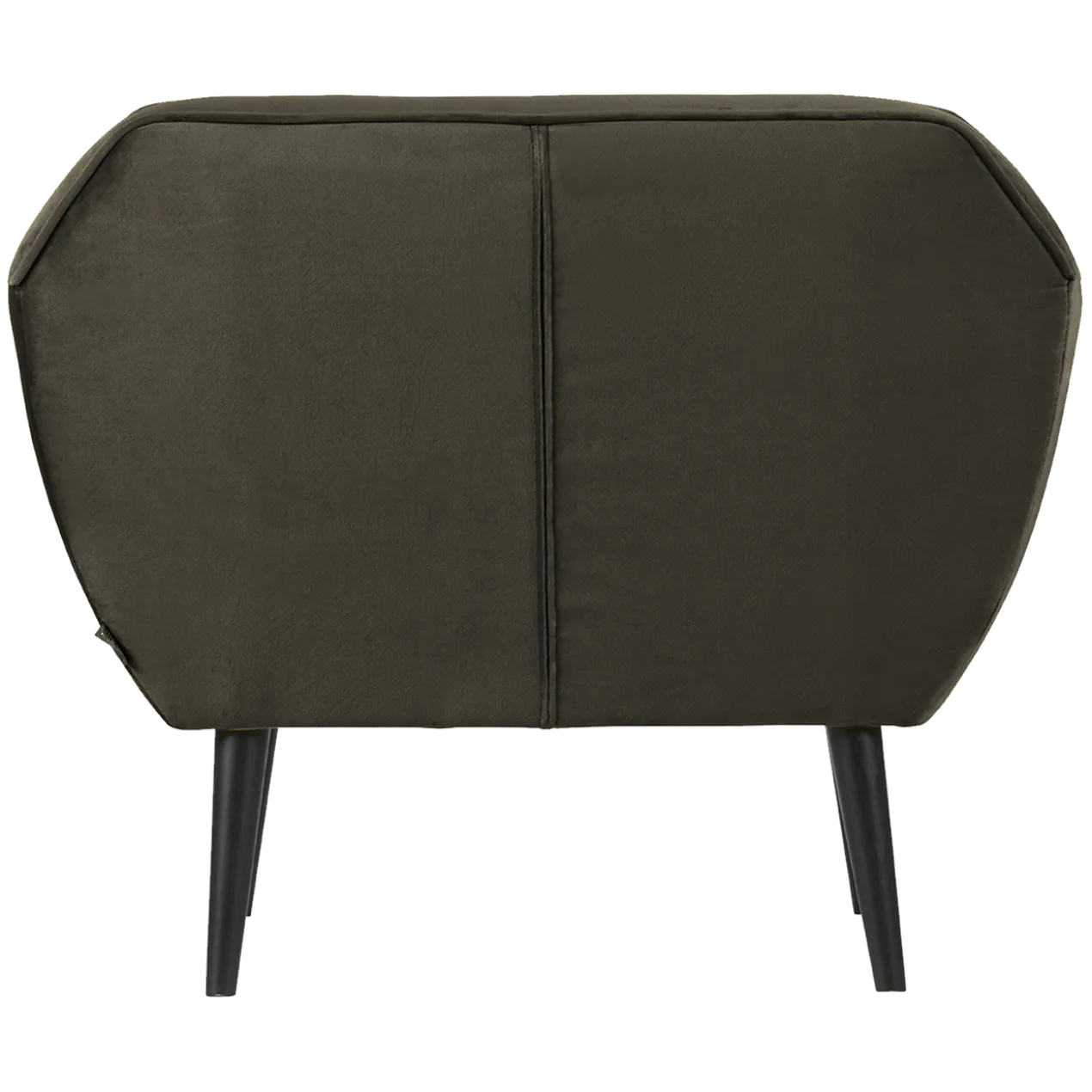 Rocco fauteuil velvet warmgroen