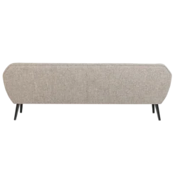 Rocco xl bank 230 cm geweven stof bruin melange [fsc]