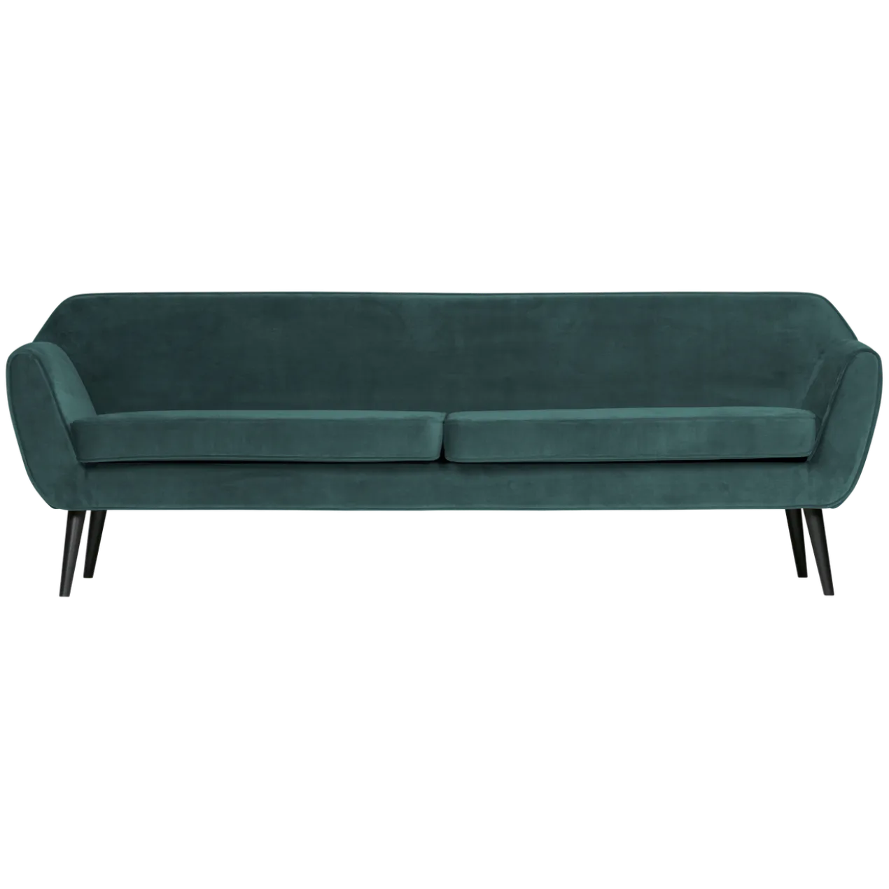 Rocco xl bank 230 cm velvet groenblauw
