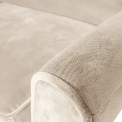 Rocco xl bank 230 cm velvet off white [fsc]