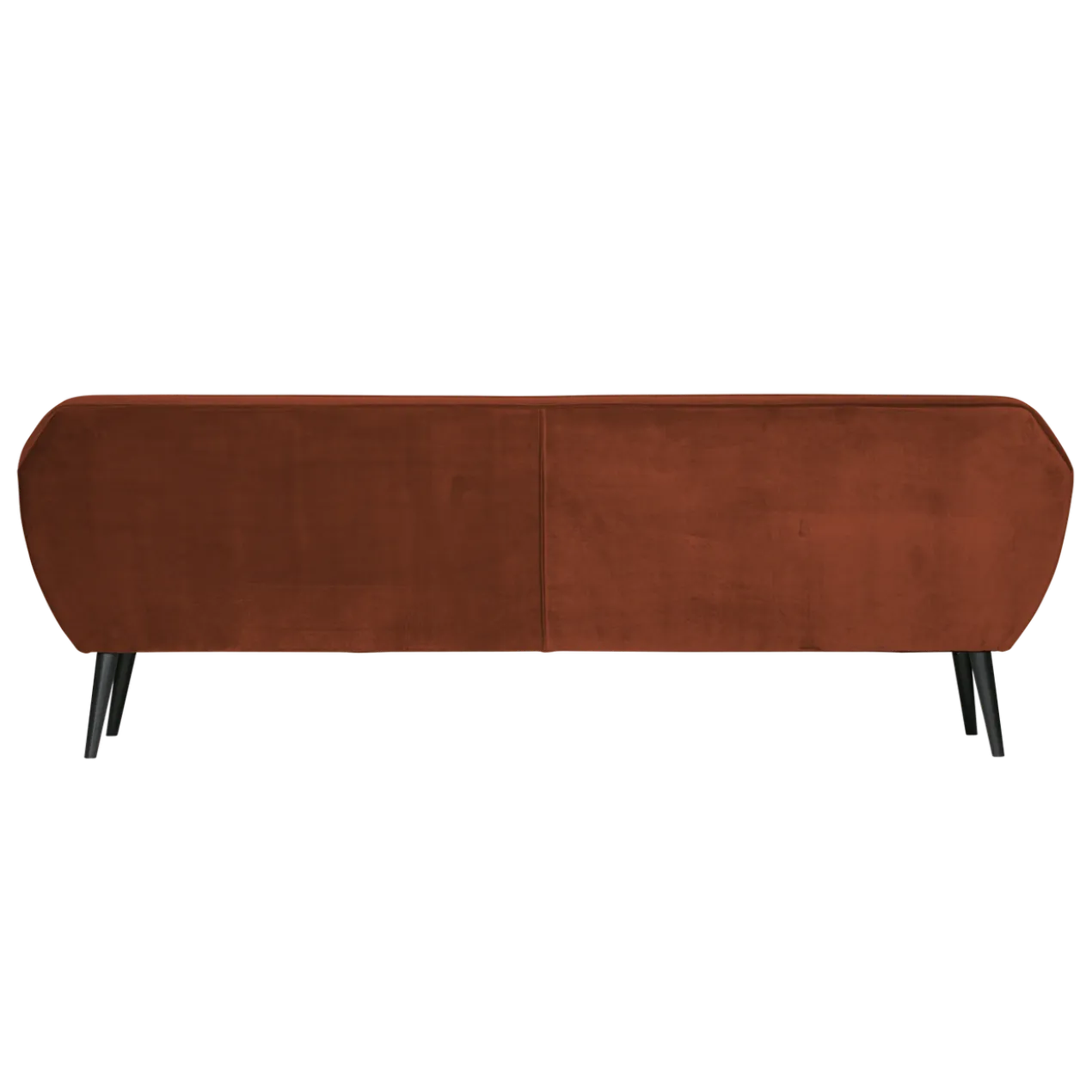 Rocco xl bank 230 cm velvet roestbruin