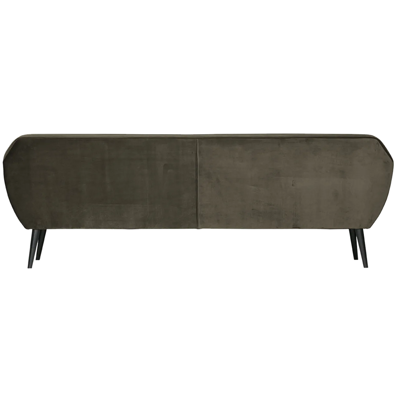 Rocco xl bank 230 cm velvet warmgroen