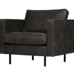 Rodeo classic fauteuil ecoleer zwart