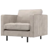 Rodeo classic fauteuil ribstof ecru